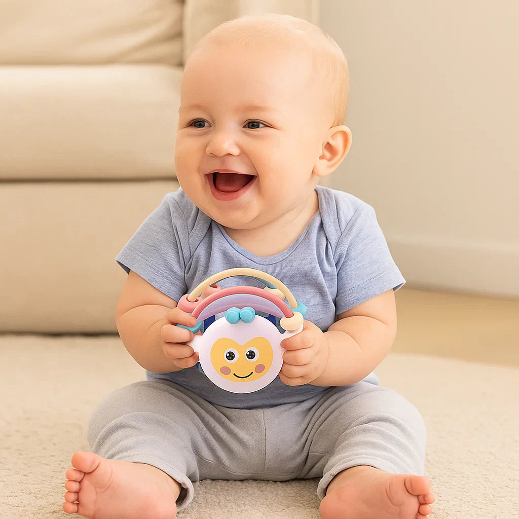 Baby Teething Toy Ball – Safe Chewable Play Ball for Soothing Gums (6months - 2years)