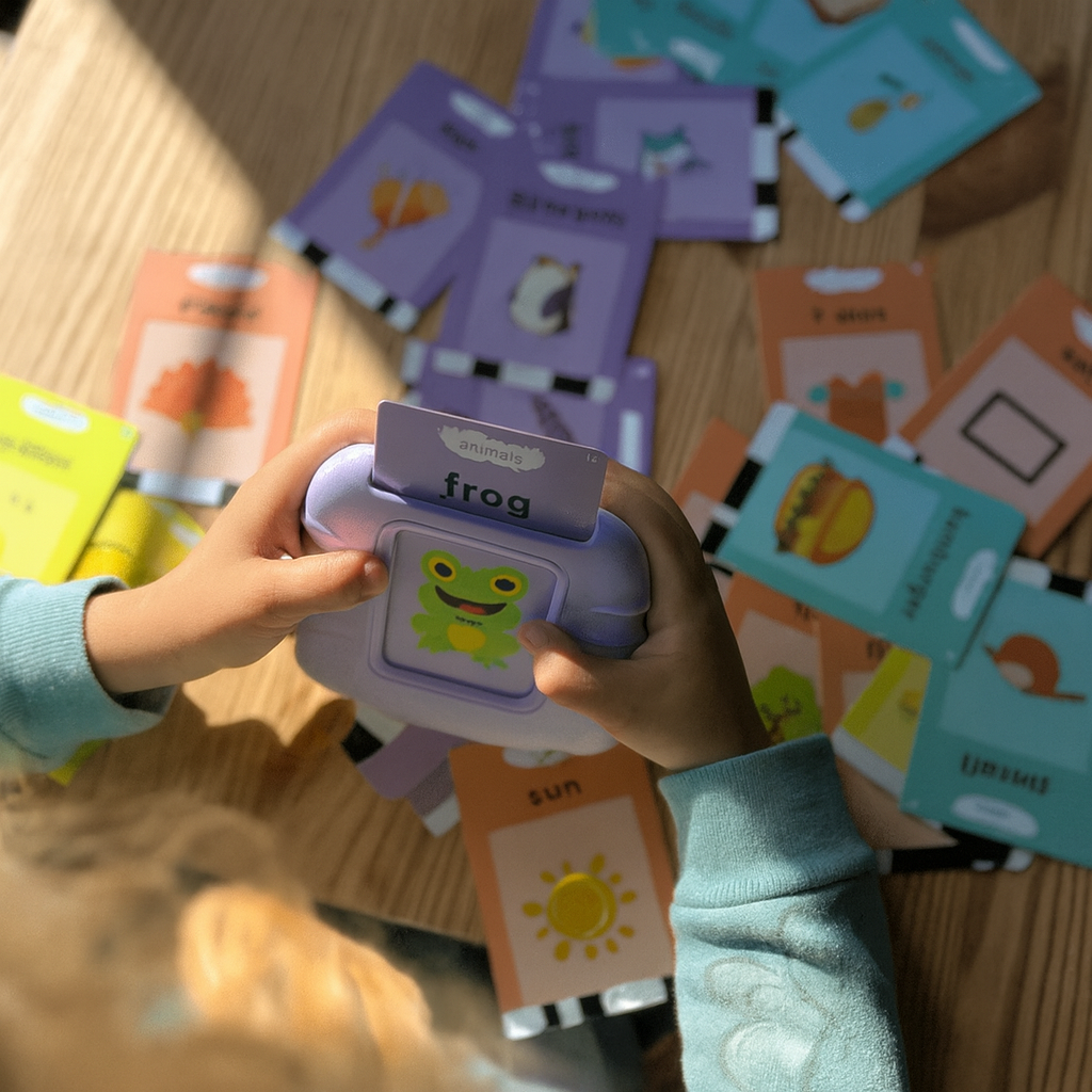 Interactive Speech Development Toy for Toddlers - Educational Flashcard Learning Device (2-5 years)