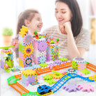 Montessori Gear Building Set – Creative Construction Toy with Rotating Power (3+ years)