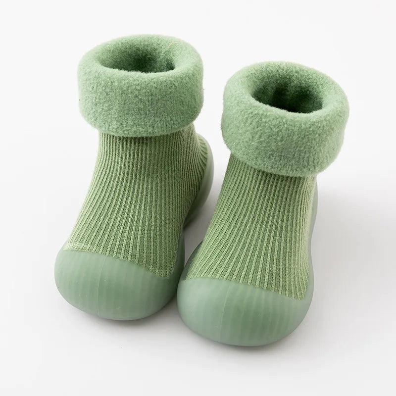Mini Fashion Toddler Sock Shoes – Anti-Slip, Warm & Easy Wear for Indoors and Outdoors