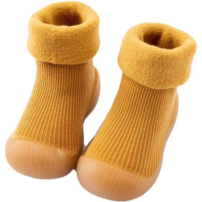 Mini Fashion Toddler Sock Shoes – Anti-Slip, Warm & Easy Wear for Indoors and Outdoors