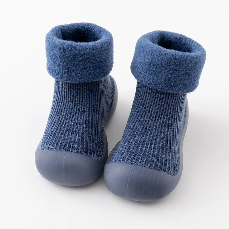 Mini Fashion Toddler Sock Shoes – Anti-Slip, Warm & Easy Wear for Indoors and Outdoors