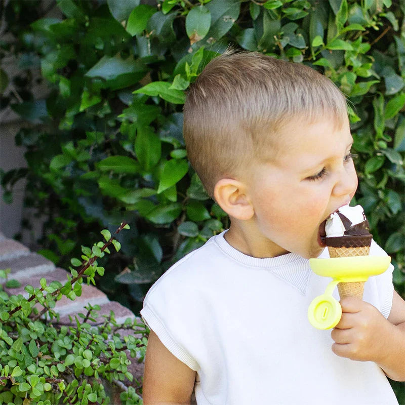 Ice Saver – No-Mess Silicone Ice Cream Holder for Kids – Perfect for Parties & Summer Fun