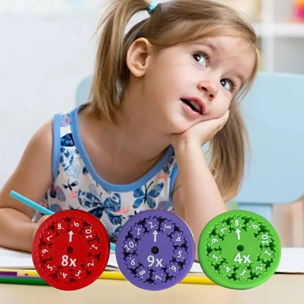 Educational Counting & Spinning Toy – Fidget Spinner for Early Math Skills (5-14 years)