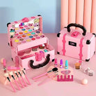 Kids Makeup Set – Glamorous Pretend Play Kit with Brushes, Lip Gloss & Accessories (7+ years)