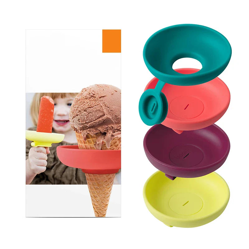 Ice Saver – No-Mess Silicone Ice Cream Holder for Kids – Perfect for Parties & Summer Fun