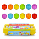 Egg Puzzle – Educational Shape Matching Toy for Toddlers – Fun Brain Game in a Cute Egg Carton
