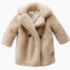 Girl's Clothing Girls Faux Fur Coat